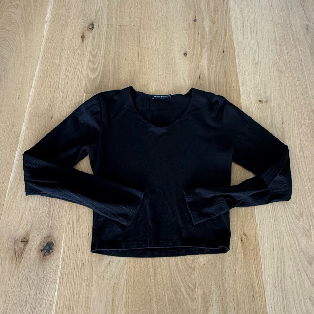 Brandy Melville Black Long Sleeve Women's Top